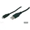 Digitus Câble Assmann Electronic USB-A vers micro-USB-B USB 2.0 - 1 m - Noir
