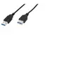 Digitus Cable Extensor USB 3.0 Apantallado 1.8m Negro