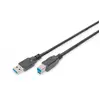 DIGITUS Câble de raccordement USB 3.0, fiches USB-A - USB-B ()