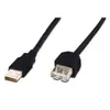 Digitus ASSMANN - Rallonge de câble USB - USB (M) pour USB (F) - USB 2.0 - 5 m - noir