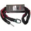 ChaÃ®ne antivol Trelock ZR455 Ã8mm x 1,40m comp fer Ã  cheval noir/ro