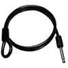 CÃ¢ble antivol Trelock ZR310 Ã10mm x 1,50m comp fer Ã  cheval noir