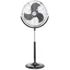 sygonix Ventilateur sur pied FES-45A 140 W (l x H) 54 cm x 130 cm noir, argent
