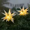 STERNTALER En blanc - guirlande LED 9 étoiles pour extérieur