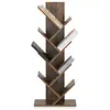 Idimex Etagère en bois JULES en forme d'arbre, Etagère autoportante avec pied robuste, Design original et pratique, Old style