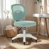 IDIMEX Chaise de bureau enfant mayla réglable en tissu mesh - vert