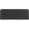 IDIMEX Tête de lit celest 160, rembourrée, fixation murale, design arrondi moderne, pour lit 160 cm ou moins, noir