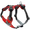 HUNTER Divo Harnais pour chien Rouge/gris Taille M 56-73 cm