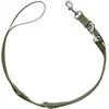 Laisse réglable HUNTER London, vert olive pour chien  - L 200 x 1,5 cm