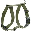Harnais HUNTER London Vario Rapid, vert olive pour chien - taille S : tour de poitrail 41-70 cm