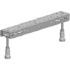 Hoesch 1 paire de pieds de baignoire pliants, 690705,
