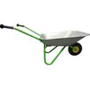 VEDES Rolly Toys Brouette En Métal, Argent Et Vert