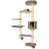 Kerbl Arbre à chats mural Dolomit XL Tofana 185 cm Gris 81541