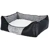 Kerbl Lit pour chiens Chiara 55 x 45 cm Gris et noir 80361