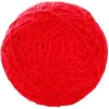 Kerbl Pet Balle de Jeu Laine pour Chat Rouge, Ø10cm