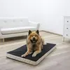 Kerbl Matelas en mousse pour chiens 115 x 75 cm Beige et Gris 80328