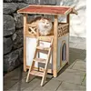 KERBL Maisonnette Tyrol Alpin 93x55x76cm - Blanc - Pour chat