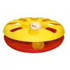 Jouet pour chat plastique Kerbl Racing Wheel Jaune 24 cm 84216