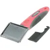Kerbl - Spazzola morbida per gatti con pettine - 16x16 cm