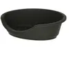 Lit pour chien plastique recyclé Kerbl Dreamer Noir 60x40x20 cm 80430