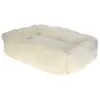 Kerbl Pet Corbeille Fluffy crème, 80X60 cm