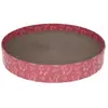 Kerbl Pet Circle Cat - Scratching bed de cardboard Pink, diameter 34 cm
