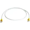 Telegärtner Câble patch Cross Over Cat.7 TELEGARTNER - 0,5m - Jaune - Blindage S-FTP