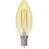 Müller-Licht Müller Licht bougie LED E14 2,2W 820 filament doré