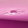 Müller Licht tint Plafonnier LED Cano, RVB, CCT, argenté