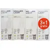 Müller-Licht Ampoule LED - GENERIQUE - Flamme - E14 - 5,5W - Blanc chaud - Pack de 4