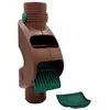 Pompe&moteur - Filtre de gouttière rainus 80 ou 100 mm marron pour réc...