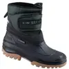 Spirale Botte d'hiver Taille 45 noir nylon / pvc doublure en fourrure tissée / fermeture