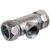 Raccord té égal avec piquage femelle DN20 3/4'' - GEBO - 01.150.04.02
