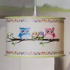 Elobra Suspension Hibou avec motifs imprimés hibou