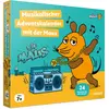 FRANZIS 67270 - Calendrier de l'Avent musical avec souris, 24 tentatives pour l'avent autour du thème des sons et de la musique, pour les enfants à partir de 7 ans