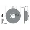 Disque de frein TEXTAR 92203900 arrière, ventilé, 1 pièce