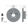 Disque de frein TEXTAR 92275003 avant, ventilé, 1 pièce