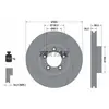 Textar Disque de frein PRO+ 92213905
