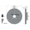 Disque de frein TEXTAR 92162305 avant, ventilé, à haute teneur en carbone, 1 pièce