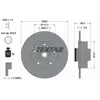 TEXTAR Disques de frein pour RENAULT: Mégane, Fluence (Ref: 92196003)
