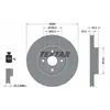 TEXTAR Disques de frein pour TOYOTA: Yaris (Ref: 92287603)