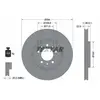 Disque de frein TEXTAR 92287103 arrière, ventilé, 1 pièce