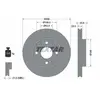TEXTAR Disques de frein pour FORD: Fiesta, Ka (Ref: 92176005)