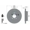 TEXTAR Disques de frein pour BMW: Série 3 (Ref: 92141703)
