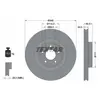 Disque de frein TEXTAR 92314805 avant, ventilé, à haute teneur en carbone, 1 pièce