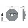 Disque de frein TEXTAR 92341103 avant, ventilé, 1 pièce