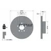 Disque de frein TEXTAR 92326805 avant, ventilé, à haute teneur en carbone, 1 pièce