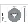 Disque de frein TEXTAR 92337905 avant, ventilé, à haute teneur en carbone, 1 pièce