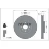 Disque de frein TEXTAR 92344703 avant, ventilé, 1 pièce