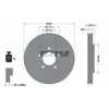 Disque de frein TEXTAR 92108300 avant, ventilé, 1 pièce